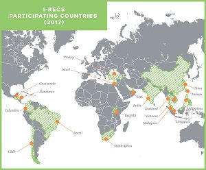 IRECs map