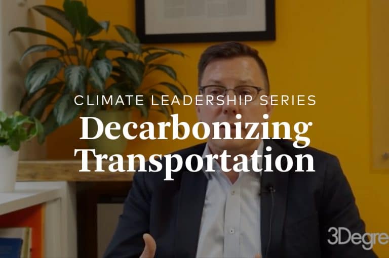 decarbonizing transportation