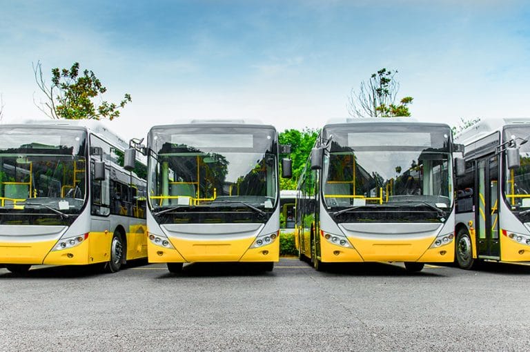 electric buses fleet