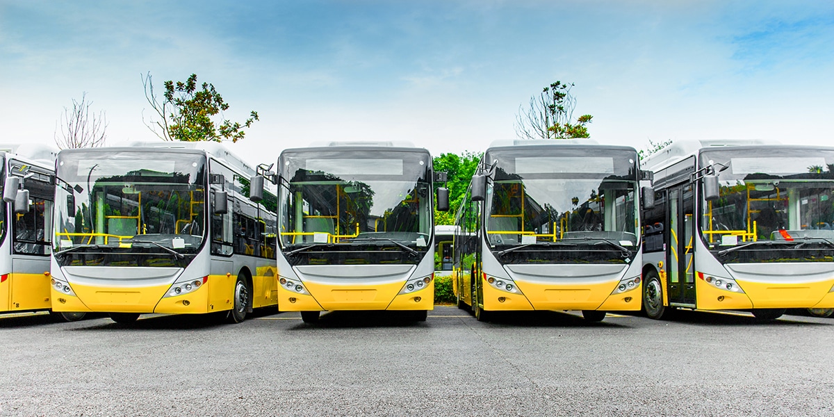 electric buses fleet