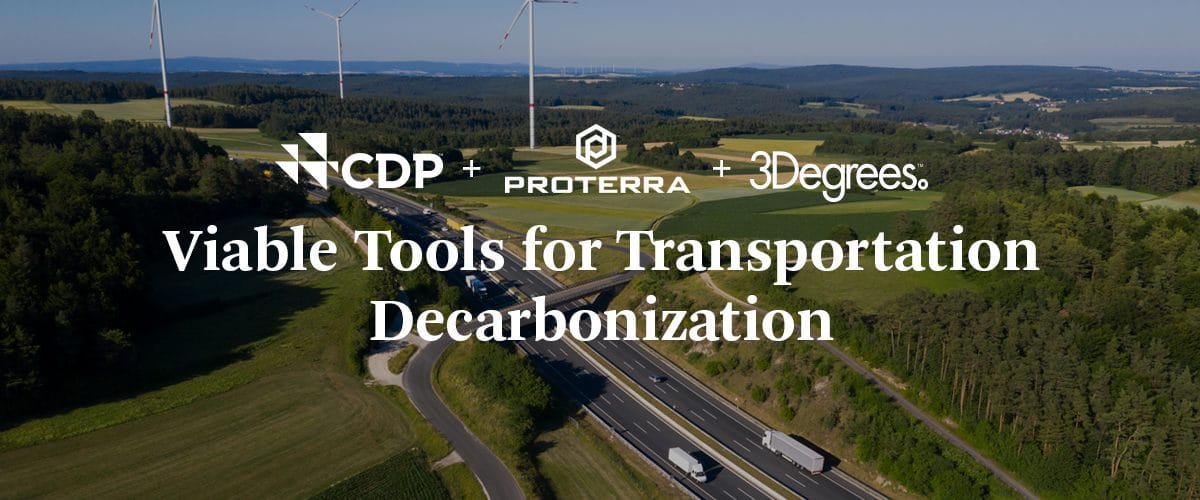 Webinar banner viable tools for transportation decarbonization
