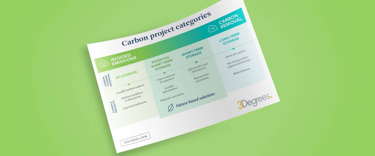 carbon project types infographic