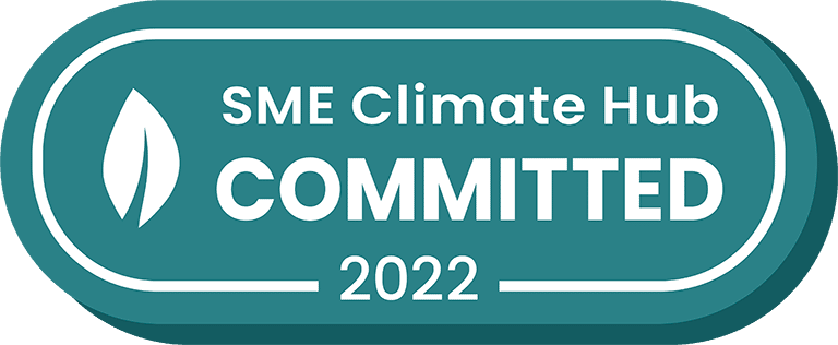 SME Climate Hub Committed 2022 logo