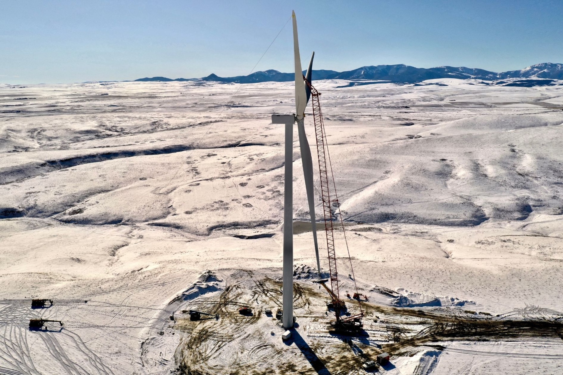 South Peak Wind Project in Montana