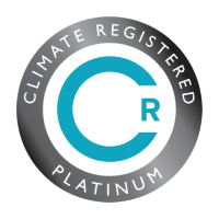 Climate registered platinum logo