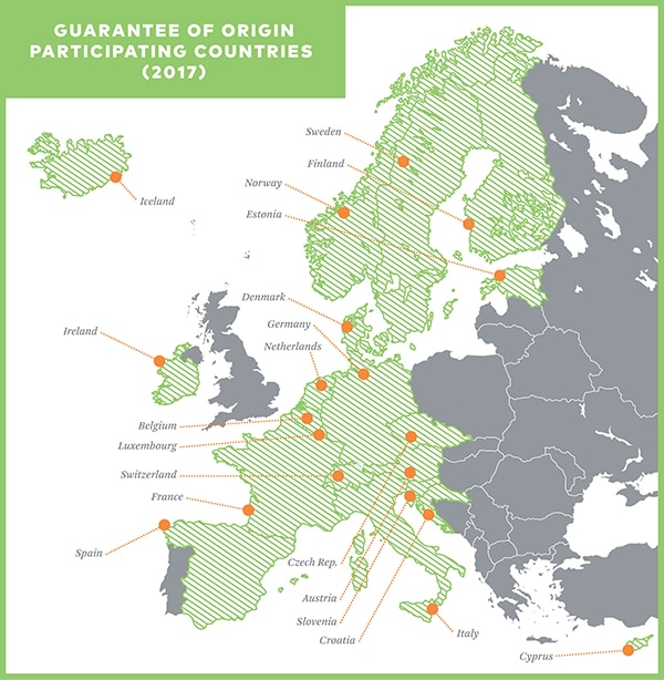 GOs map