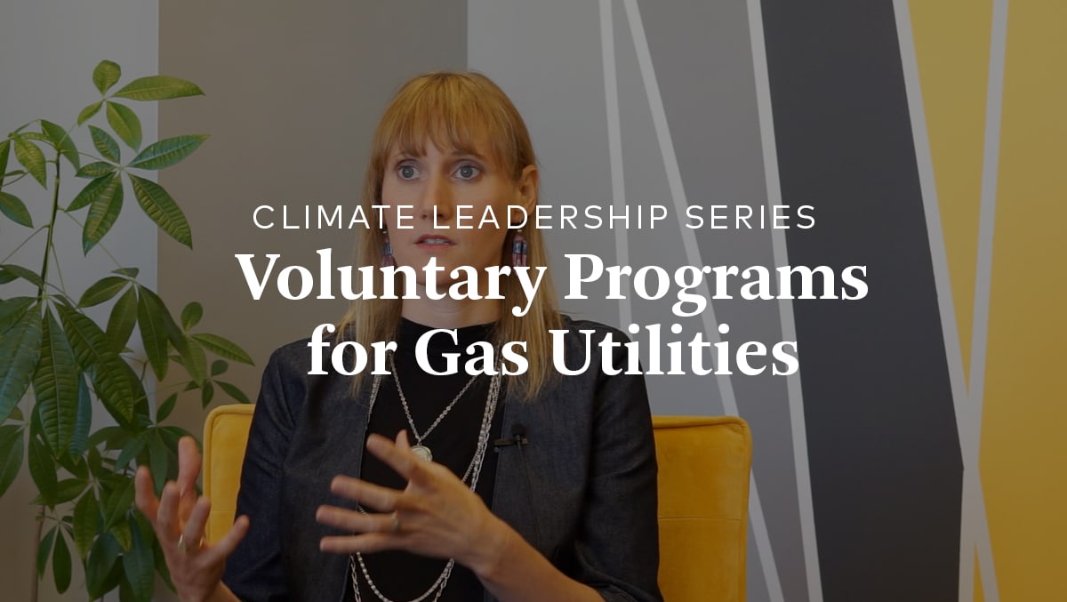 Voluntary Programs for Gas Utilities Video