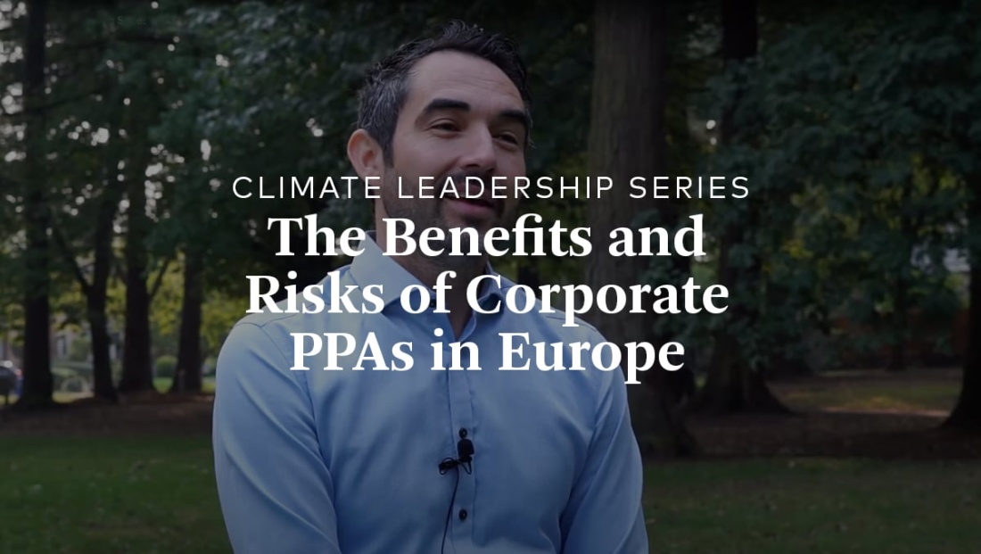 Benefits and Risks of Corporate PPAs in Europe