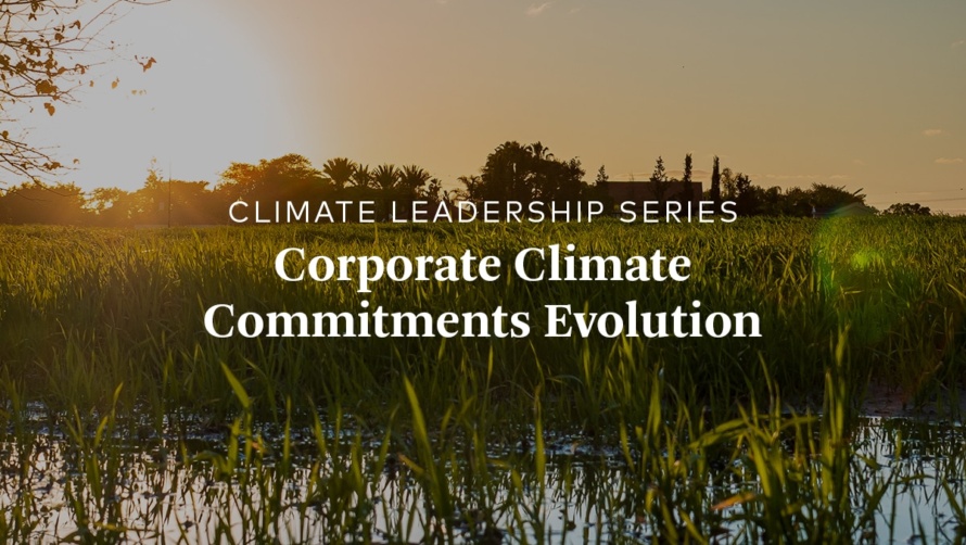 Corporate Climate Commitments Evolution (webinar) | Insights | 3Degrees