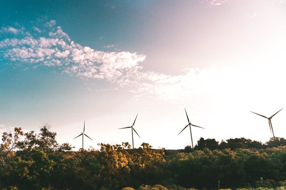 wind turbines