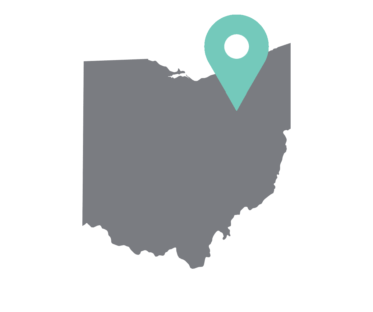 Map showing location of Hydrodec carbon offset project in Canton, Ohio