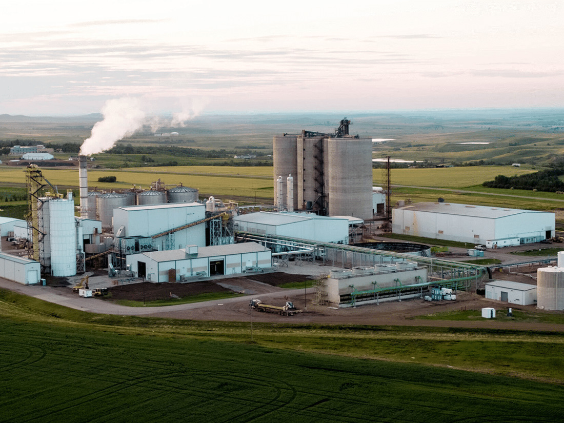 Red trail energy plant, Gevo