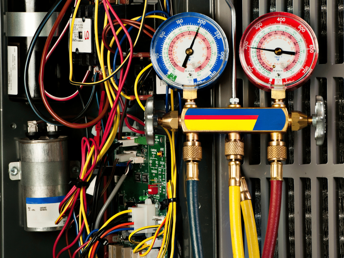 Refrigerant gauges