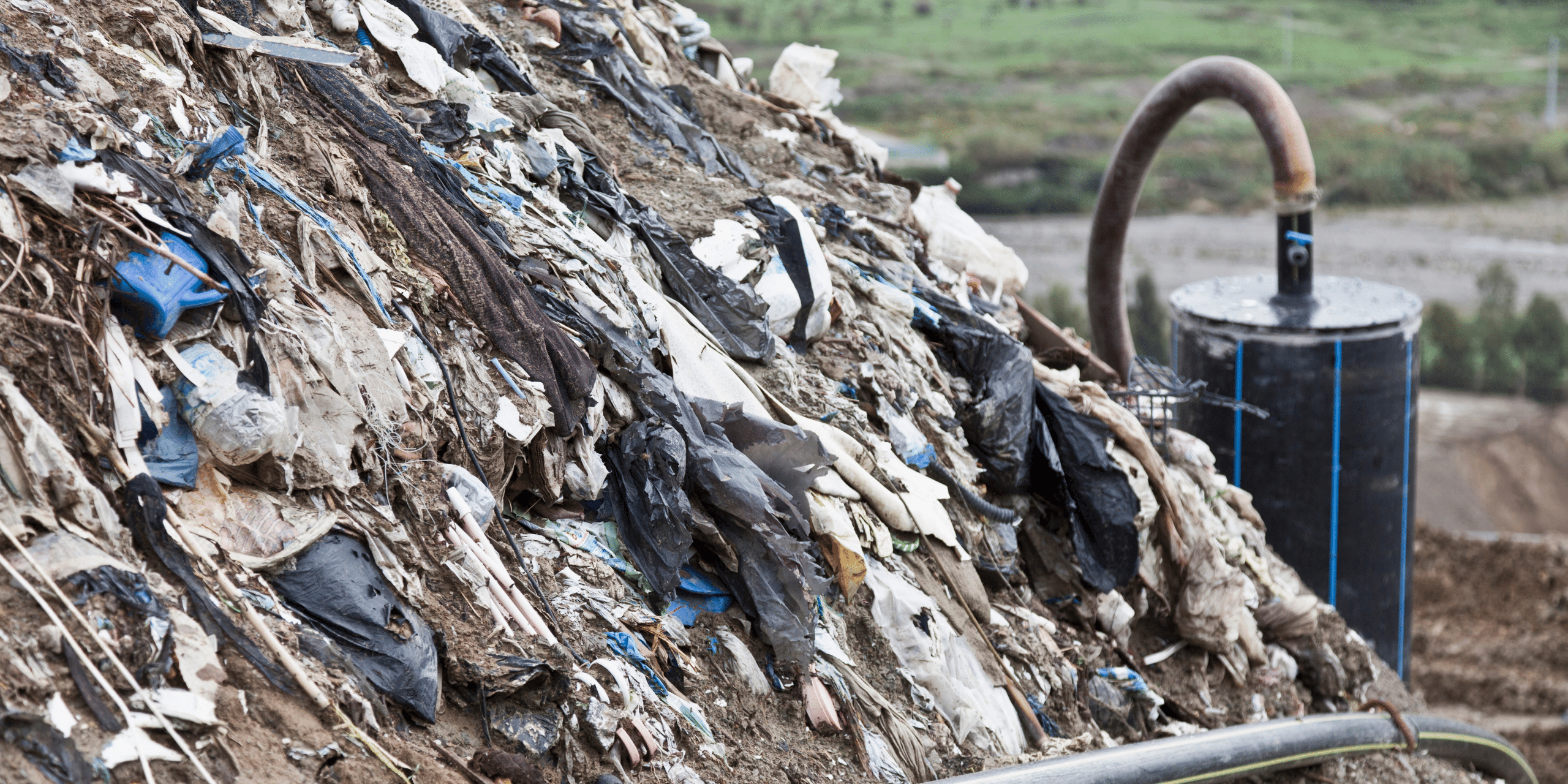 Superpollutants at a landfill
