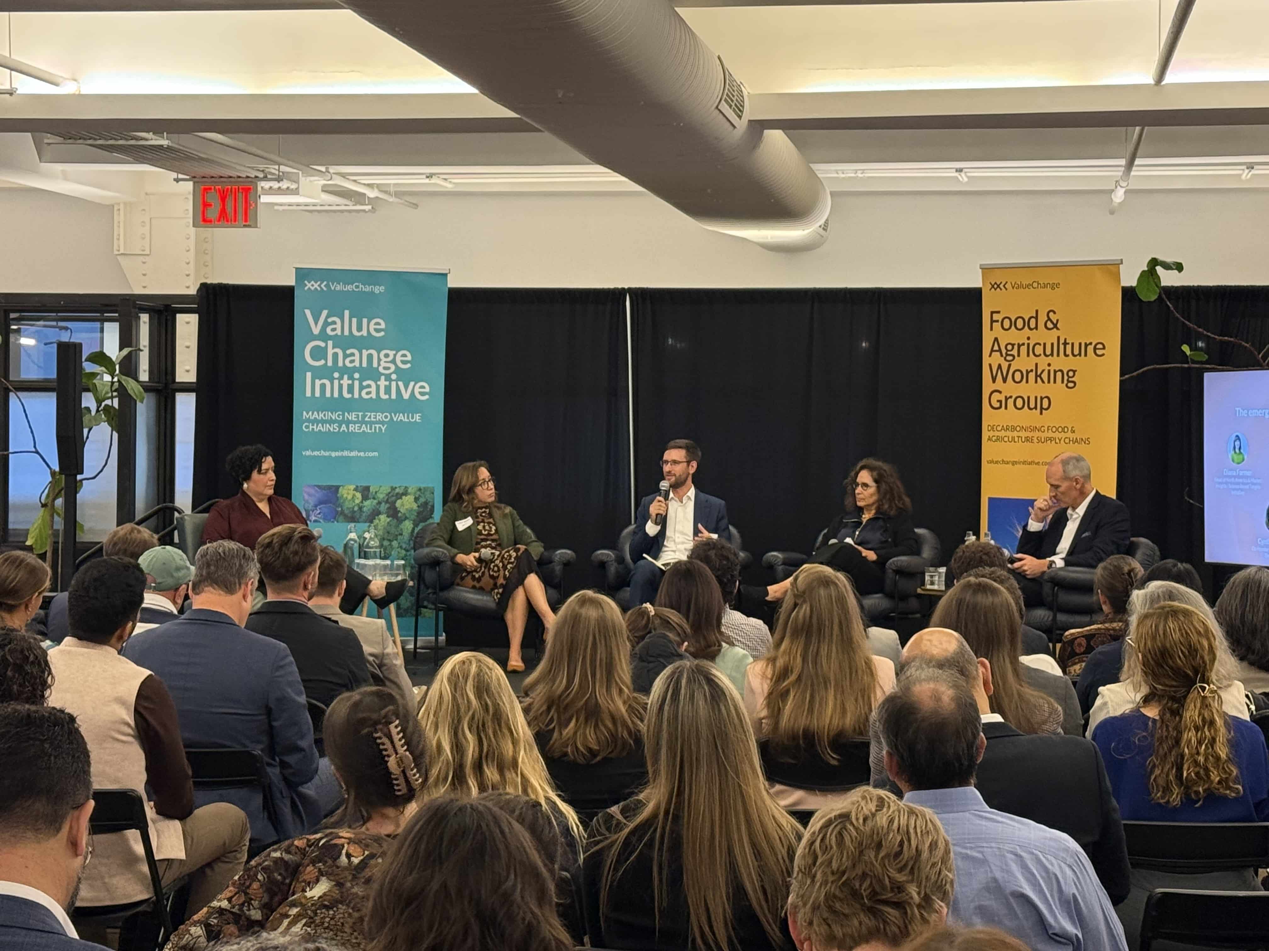 Jacob Isaacson, 3Degrees, speaking on panel alongside industry experts.